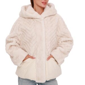Alaska Outerwear Co. Montana Eco-Fur Down Fill Coat